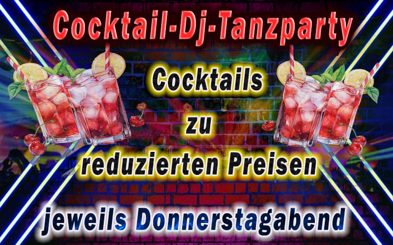 COCKTAIL-TANZPARTY